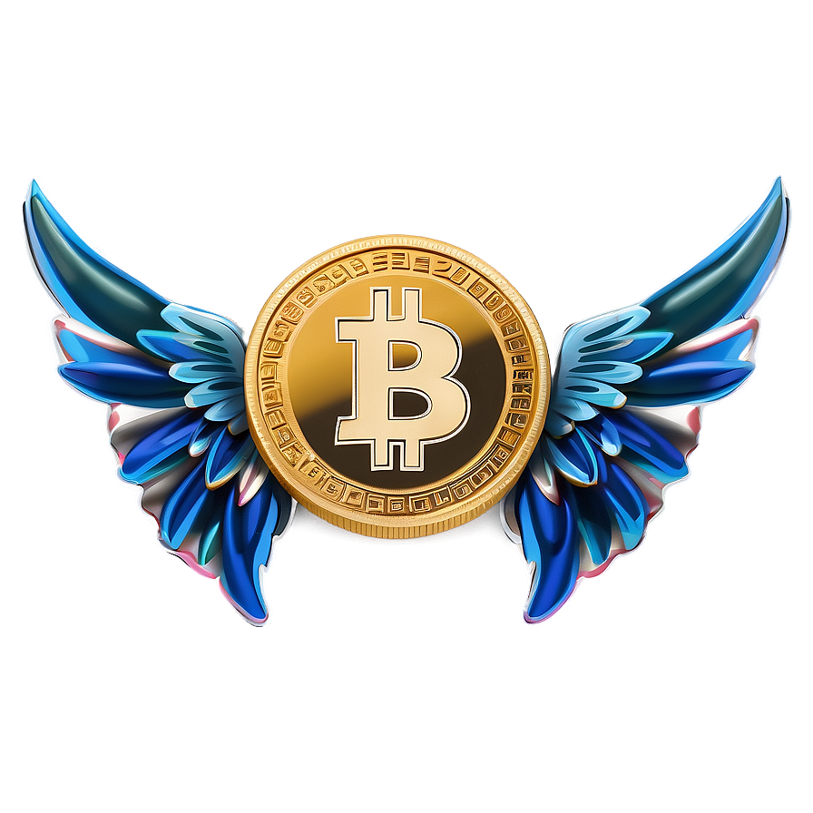 Crypto Coin With Wings Png 9