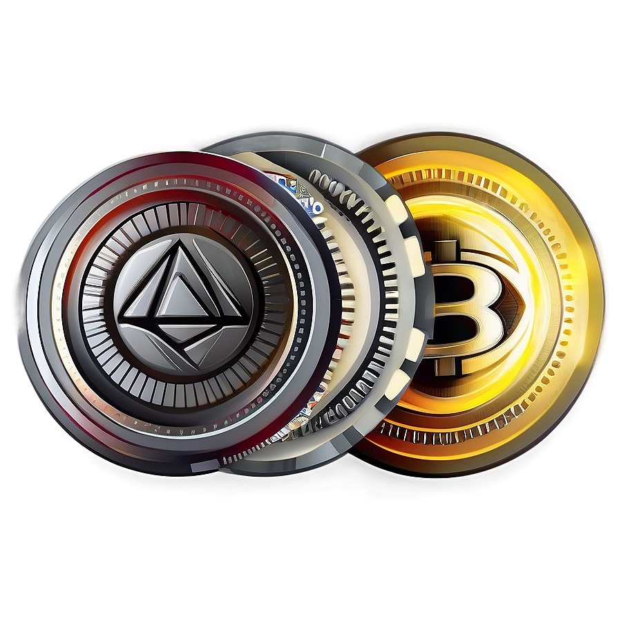Crypto Token Design PNG 2 PNG with transparent background