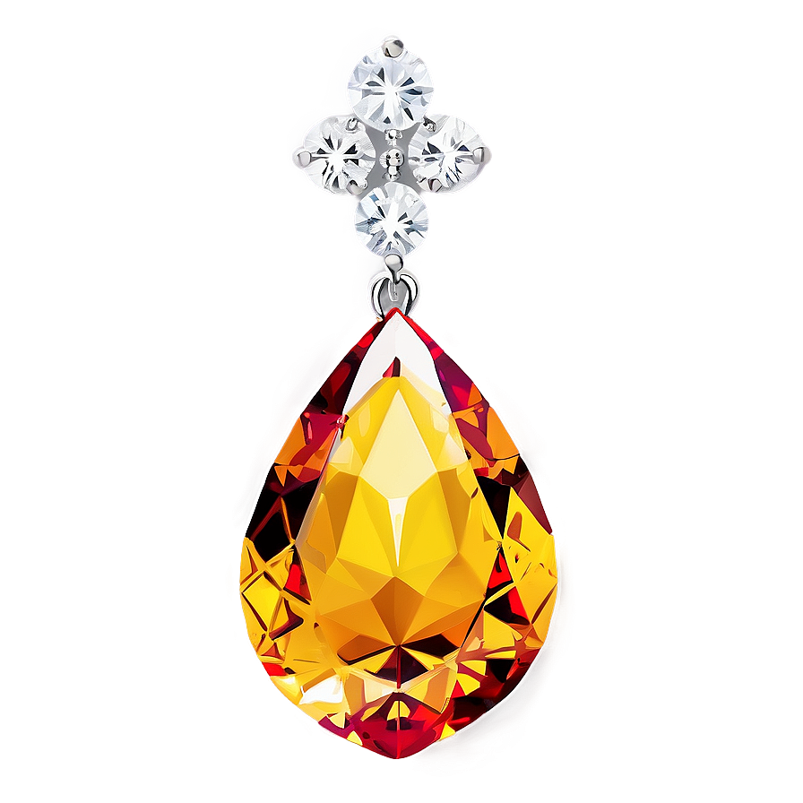 Crystal Chandelier Earring PNG 05252024 PNG image with a transparent background, free high-resolution download