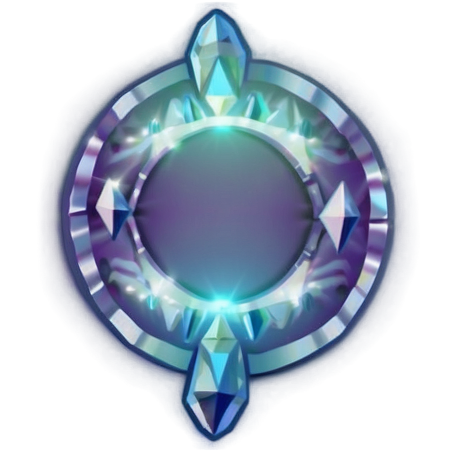 Crystal Circle Glow Png Jno