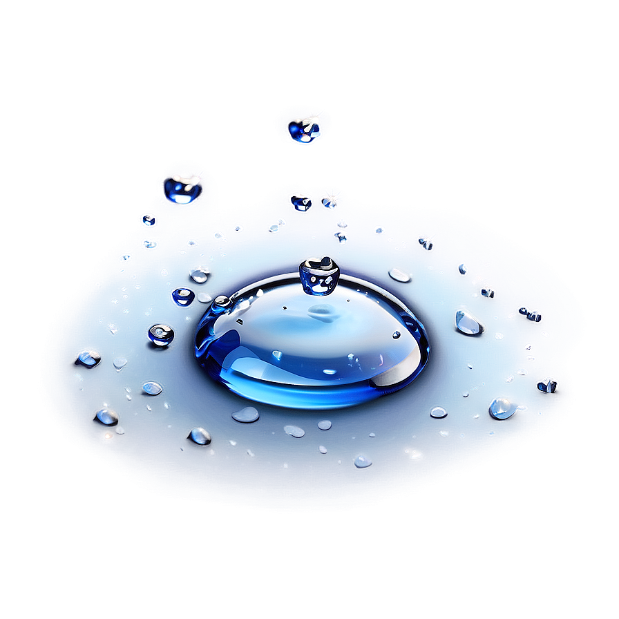 Crystal Clear Water Drops Png Qdb