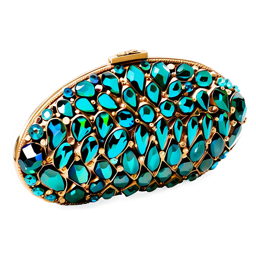 Crystal Embellished Clutch Png 05212024