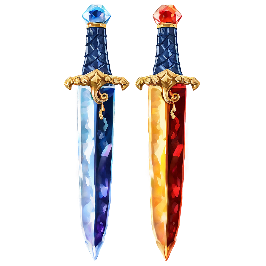 Crystal Encrusted Sword Png 05212024