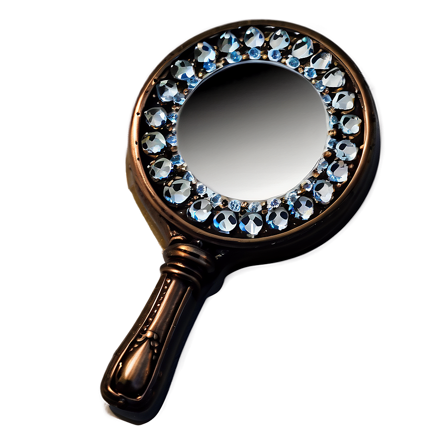 Crystal Hand Mirror Png 06212024