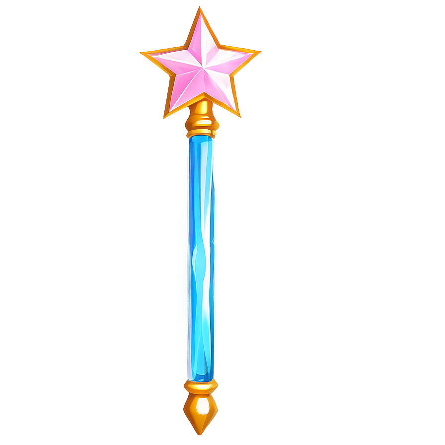 Crystal Magic Wand Png Rra