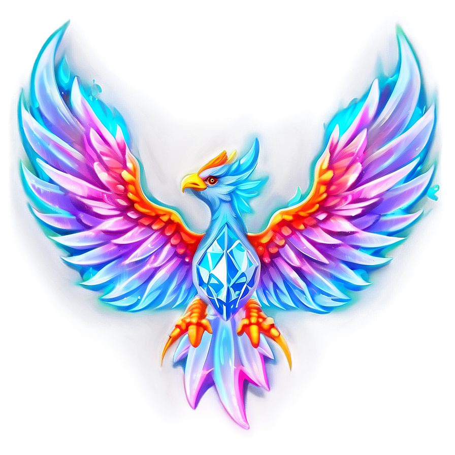 Crystal Phoenix Rising Png 05212024