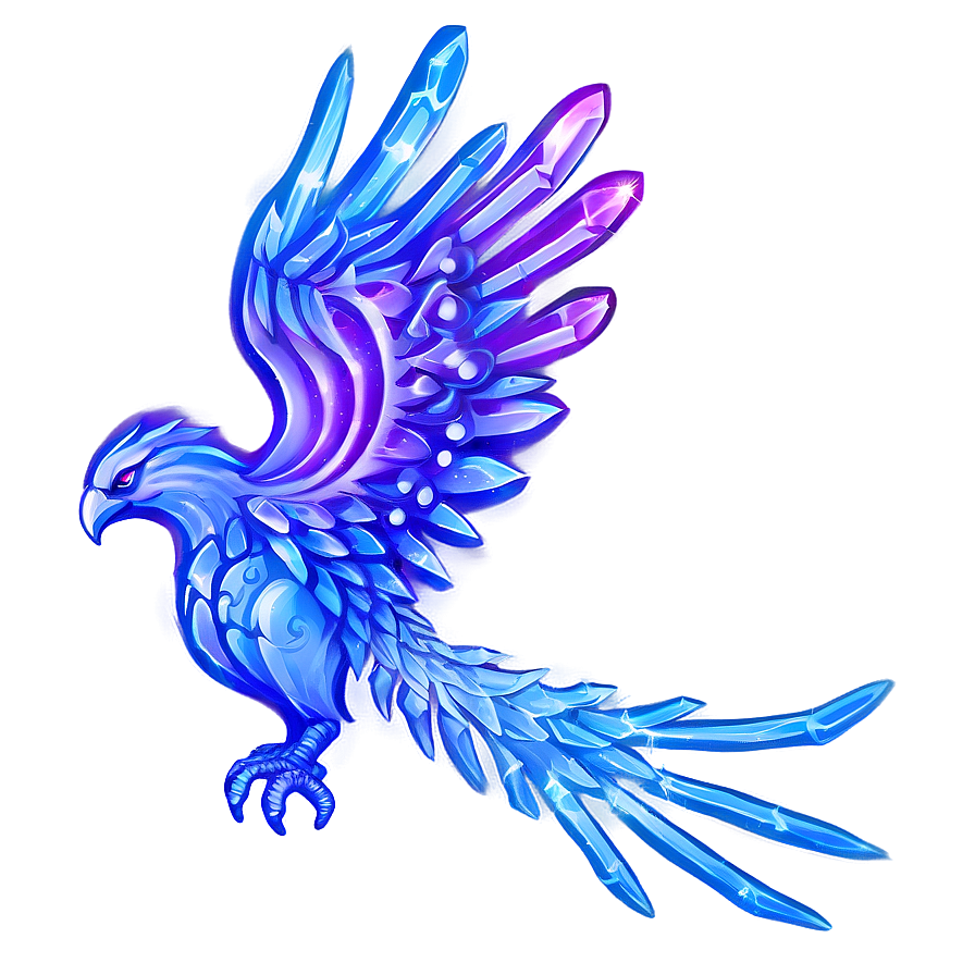 Crystal Phoenix Rising Png Uyi