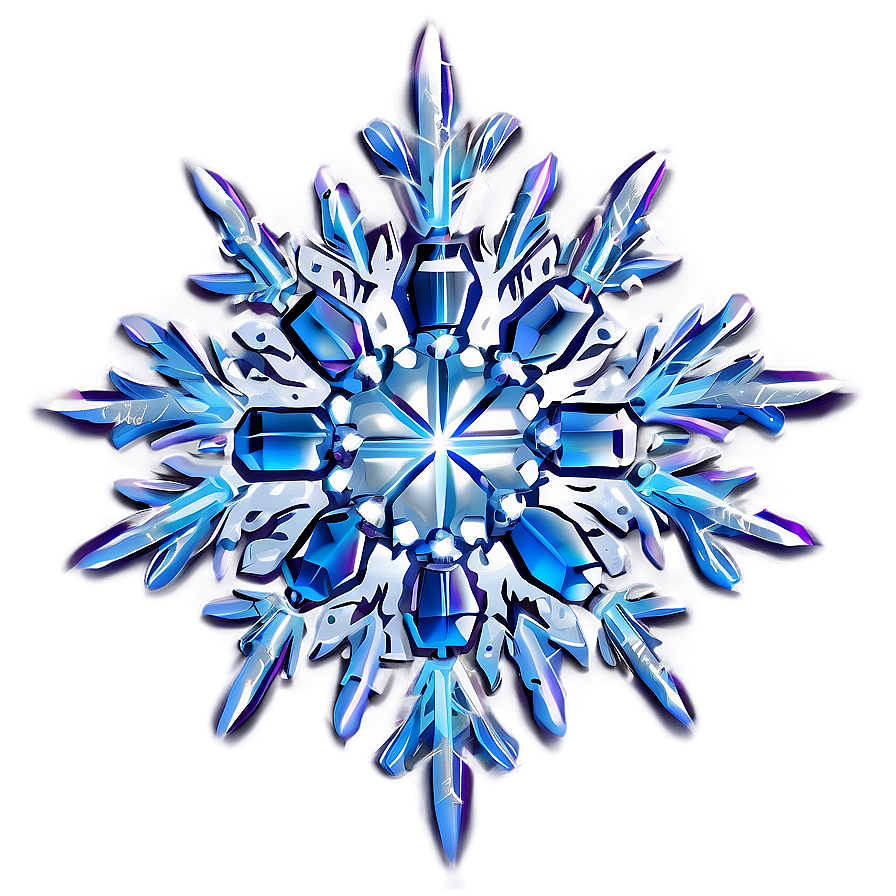 Crystal Snowflake Graphic PNG agb75 PNG with transparent background