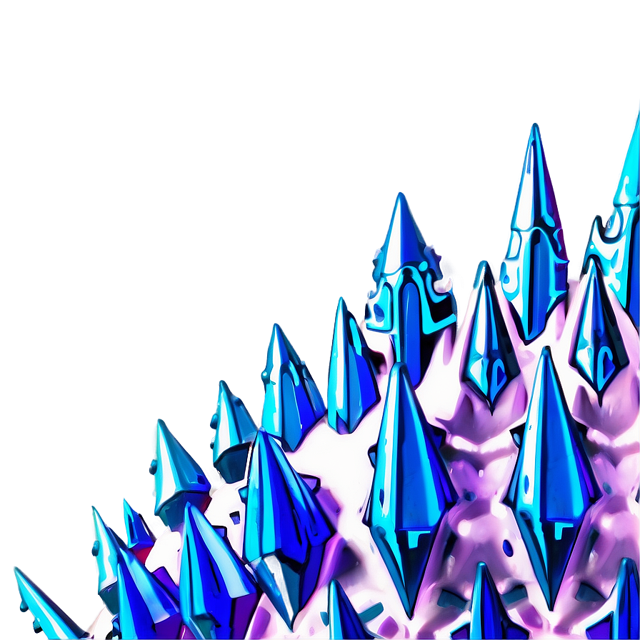 Crystal Spikes Formation Png Srm