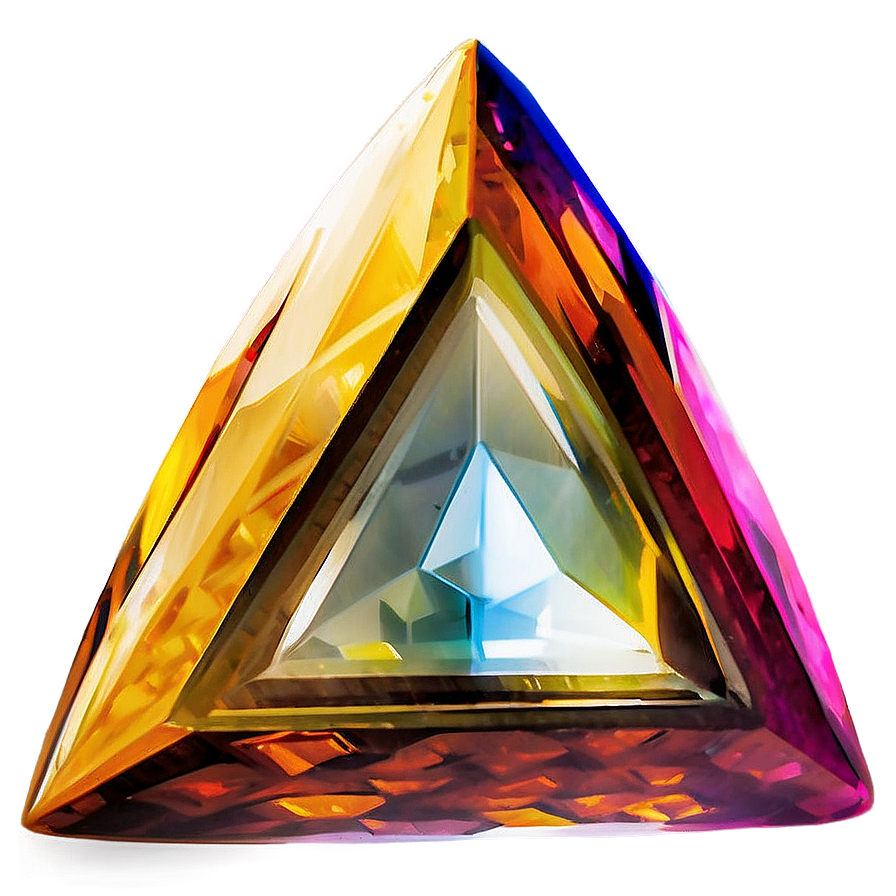 Crystal Triangle Prism Png Rnc