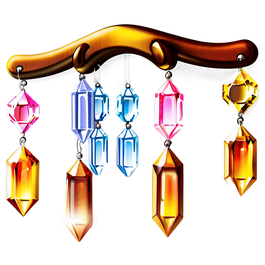 Crystal Wind Chime Serenity Png 05212024