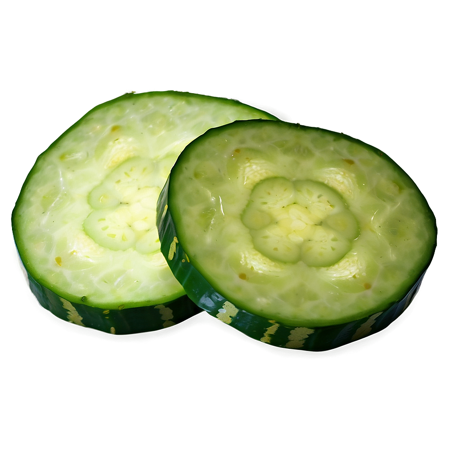 Cucumber Round Slice Png 06252024