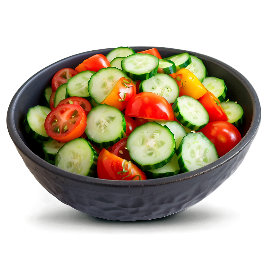 Cucumber Tomato Salad Png 30