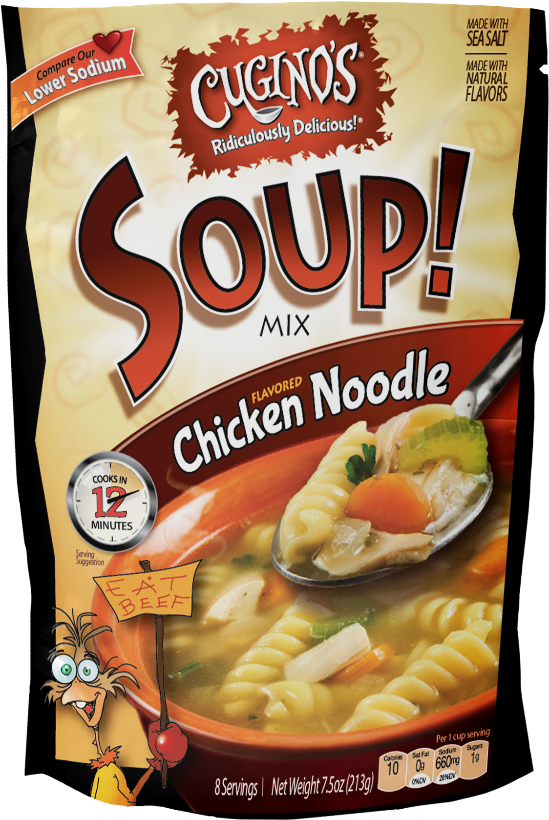 Cugino's Chicken Noodle Soup Mix Package