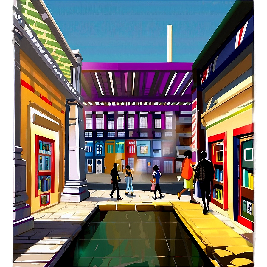 Cultural Quarter Illustration Png 80