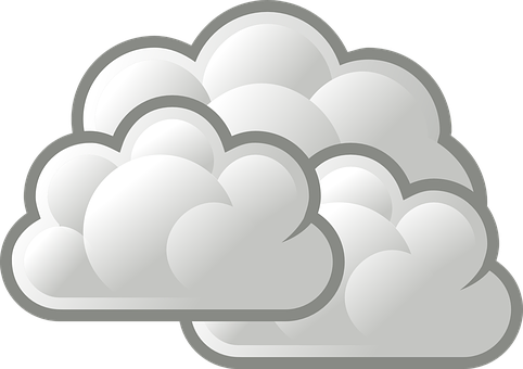 Cumulus Cloud Vector Illustration