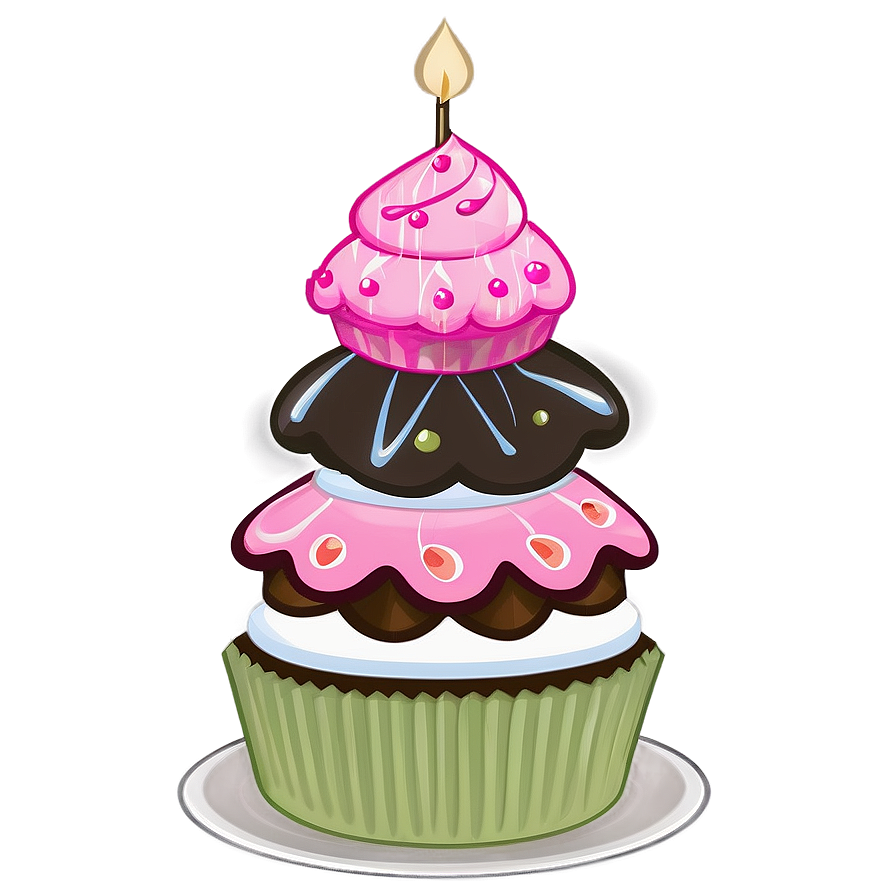 Cupcake Tower Png Ahd75