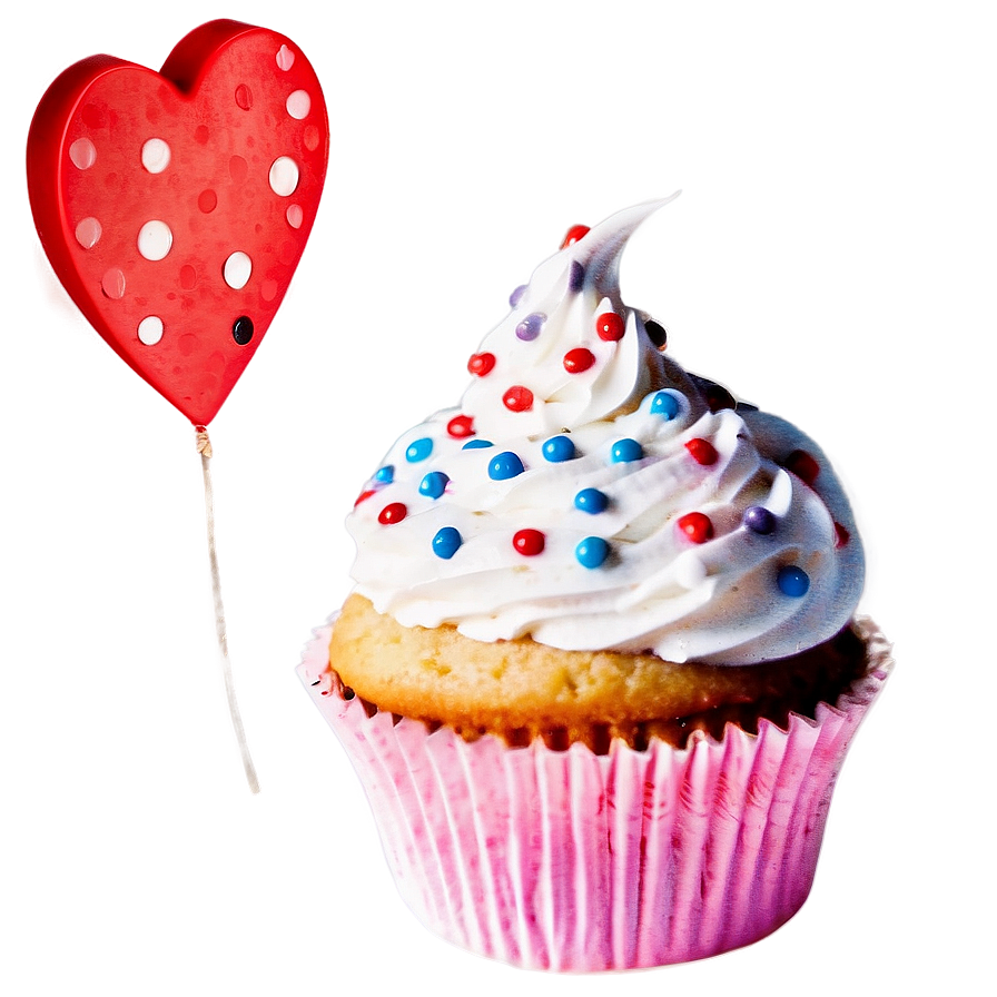 Cupcake With Heart Png Flb15