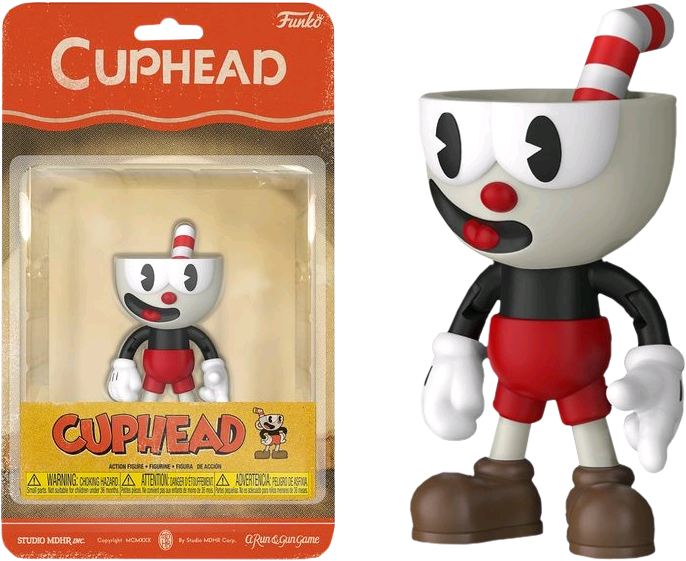Cuphead Action Figures Funko, HD Png Download PNG with transparent background