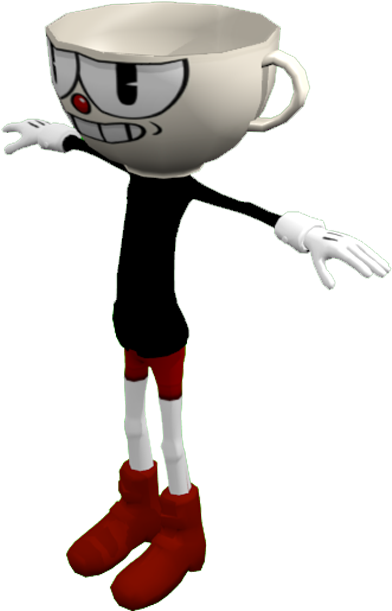 Cuphead Character Pose