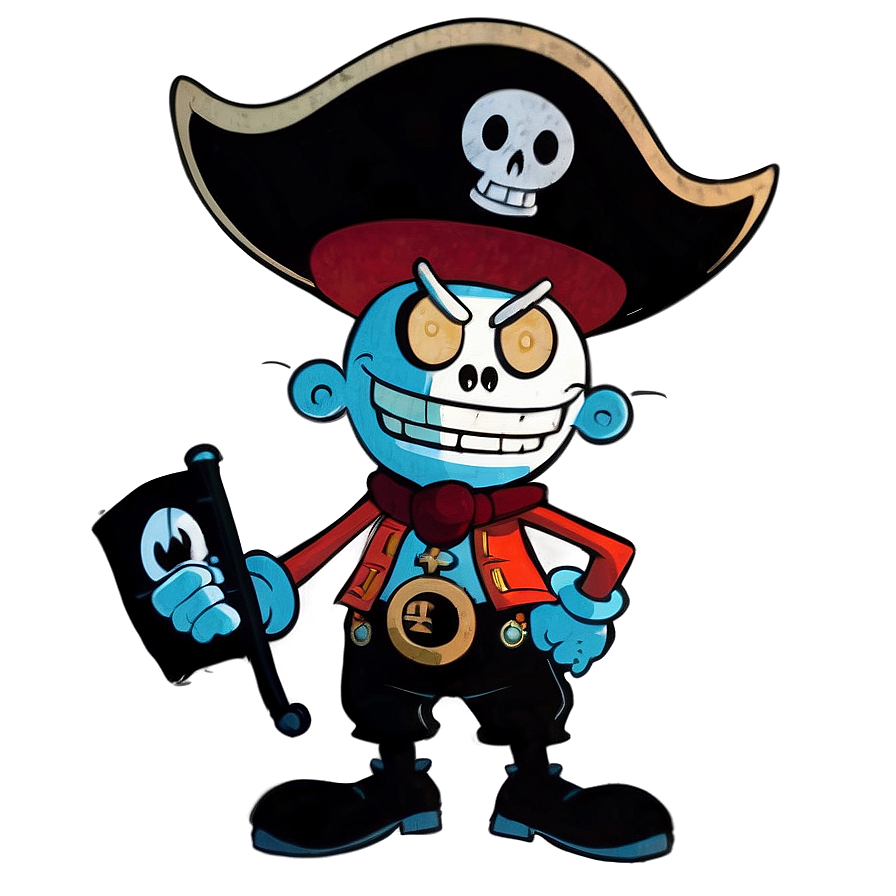 Cuphead Pirate Boss Png 64