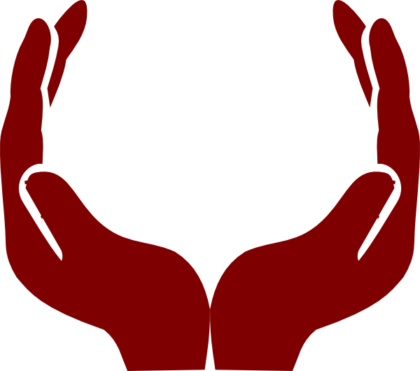 Cupped_ Hands_ Silhouette