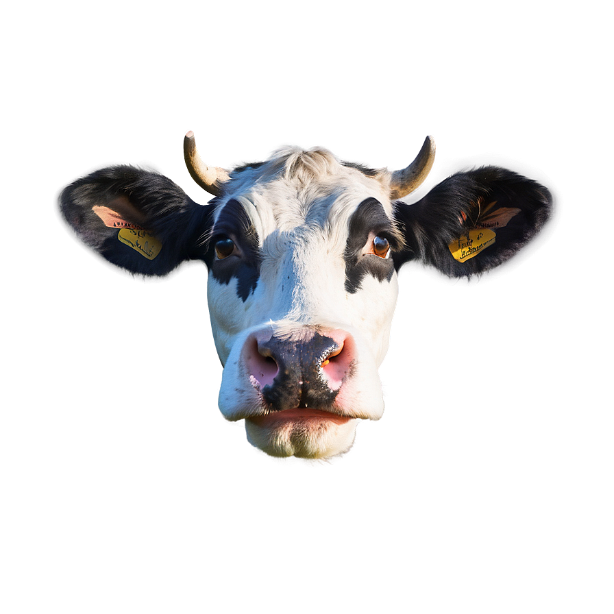 Curious Cow Face Png Kfv