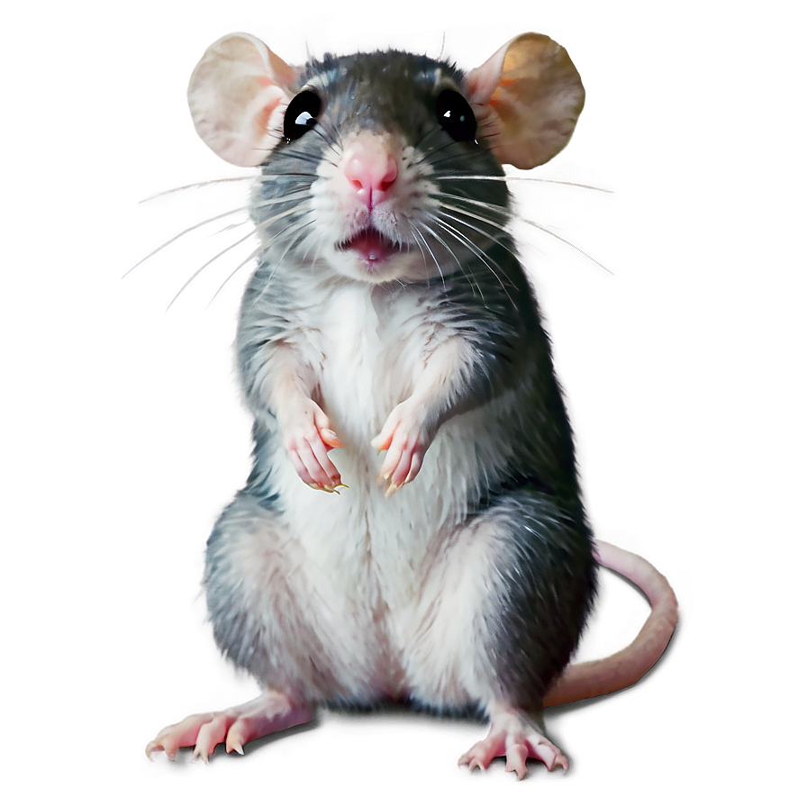 Curious Cute Rat Png 58