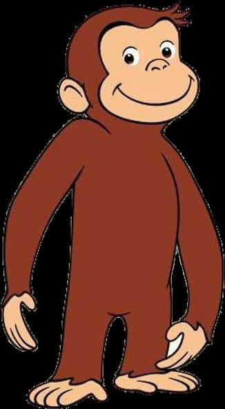 Curious George Standing Smile