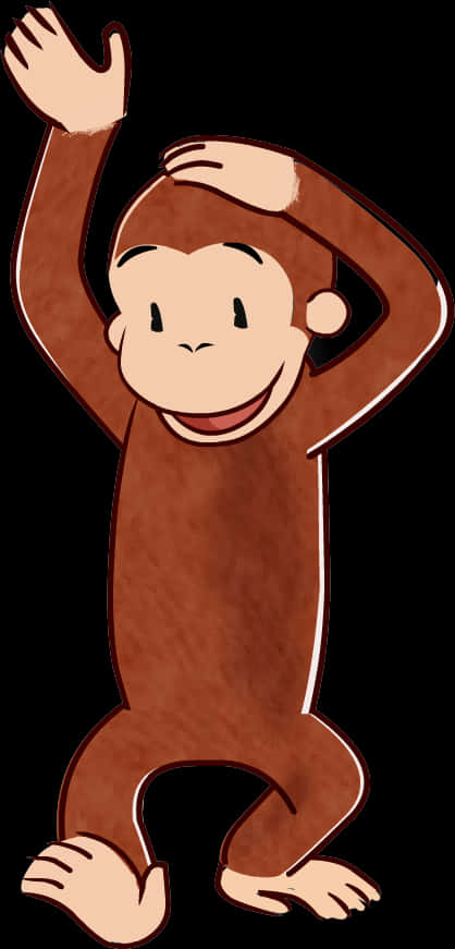 Curious George Waving