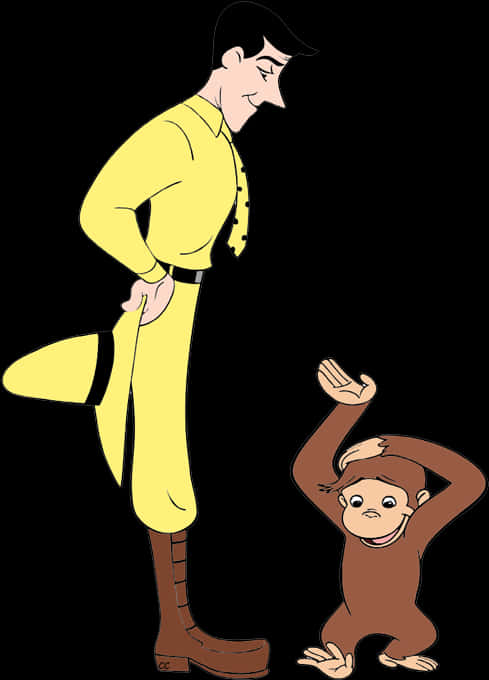 Curious Georgeand The Manin The Yellow Hat