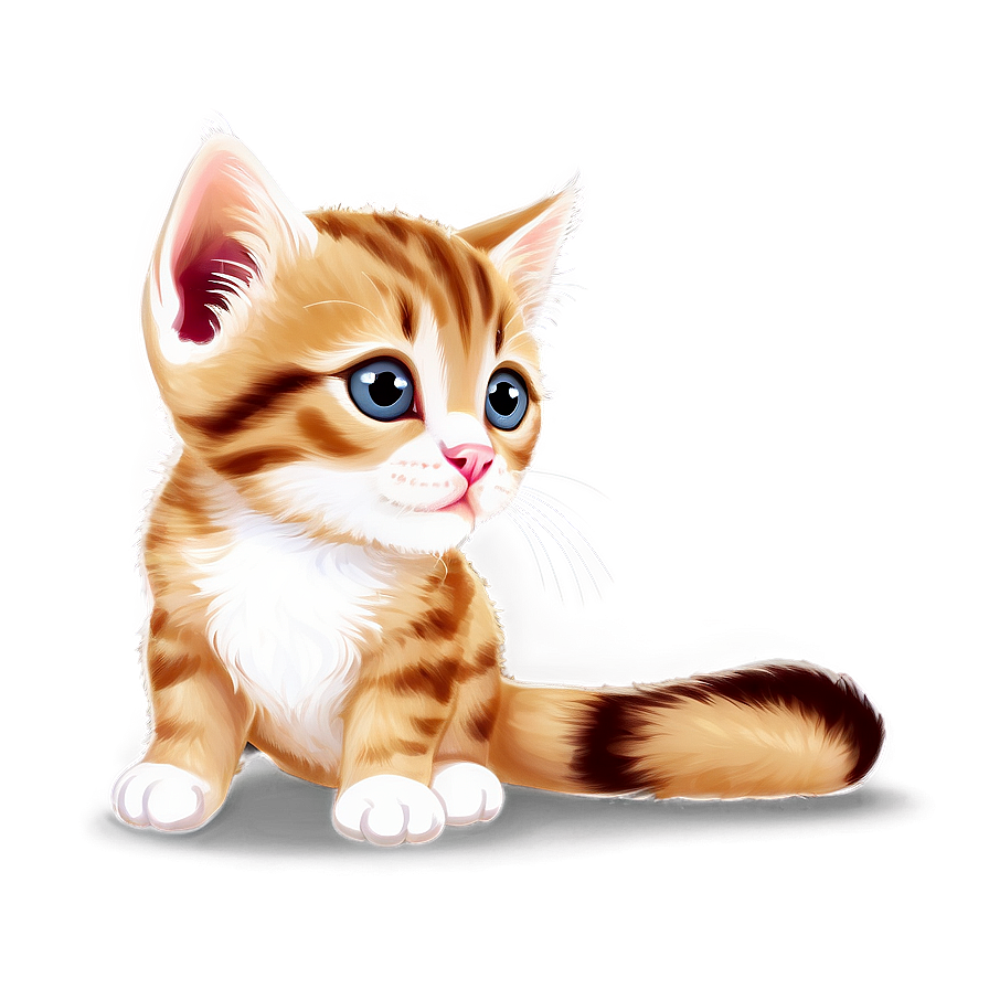 Curious Kitten PNG 05232024 PNG with transparent background
