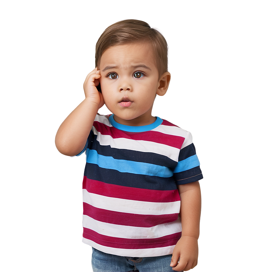 Curious Toddler PNG wsq PNG with transparent background