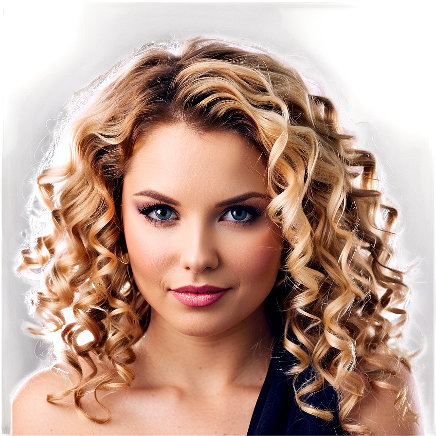 Curly Blond Hair Png 75