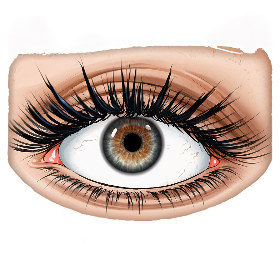 Curly Eyelashes PNG 78 PNG image with a transparent background, free high-resolution download