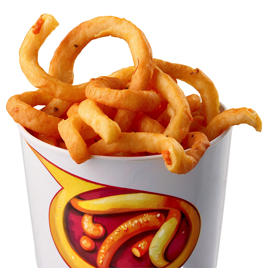 Curly Fries Delight Png 1