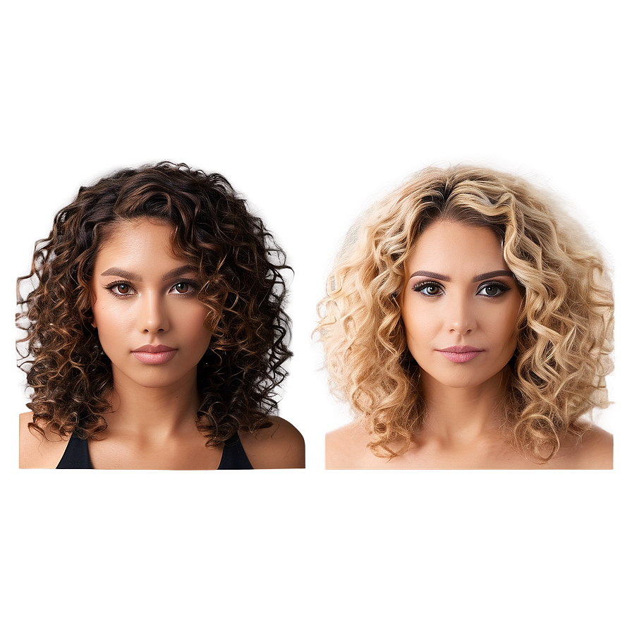 Curly Hair Beach Waves Png Udk68