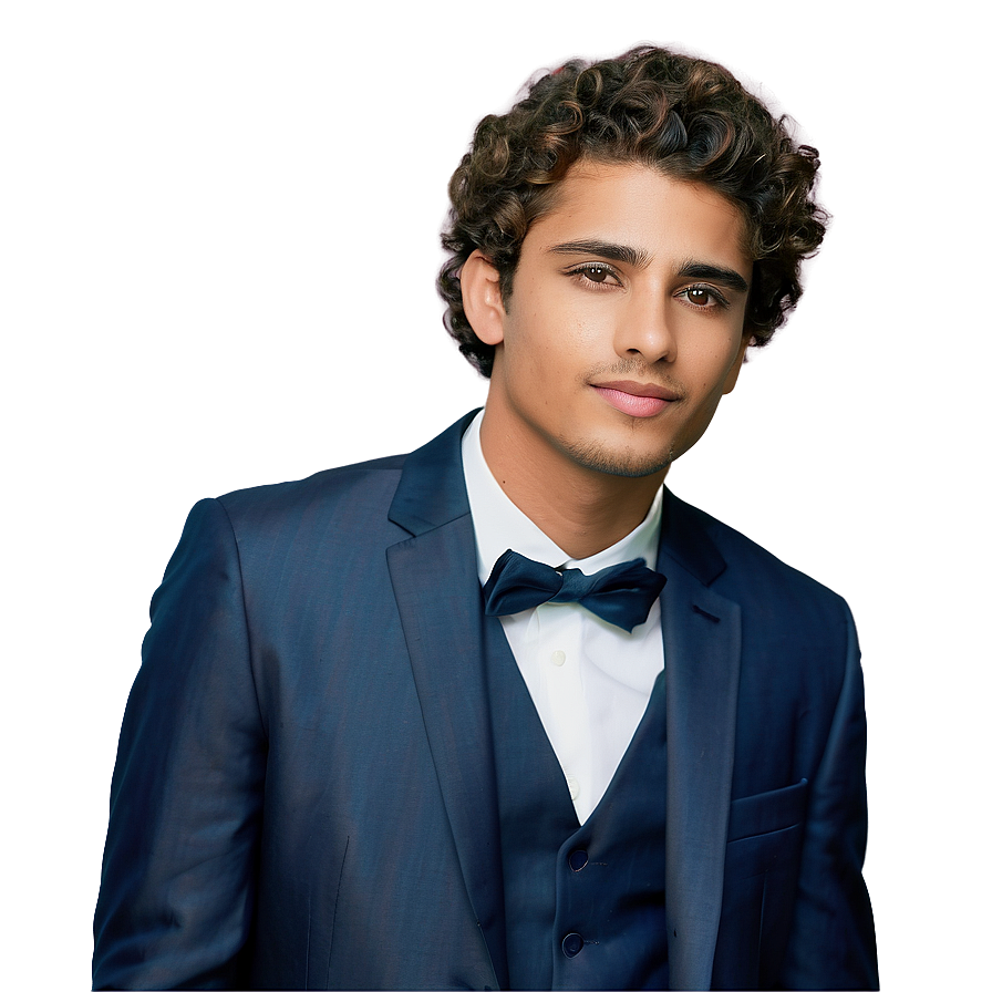 Curly Hair Boy Png 06282024