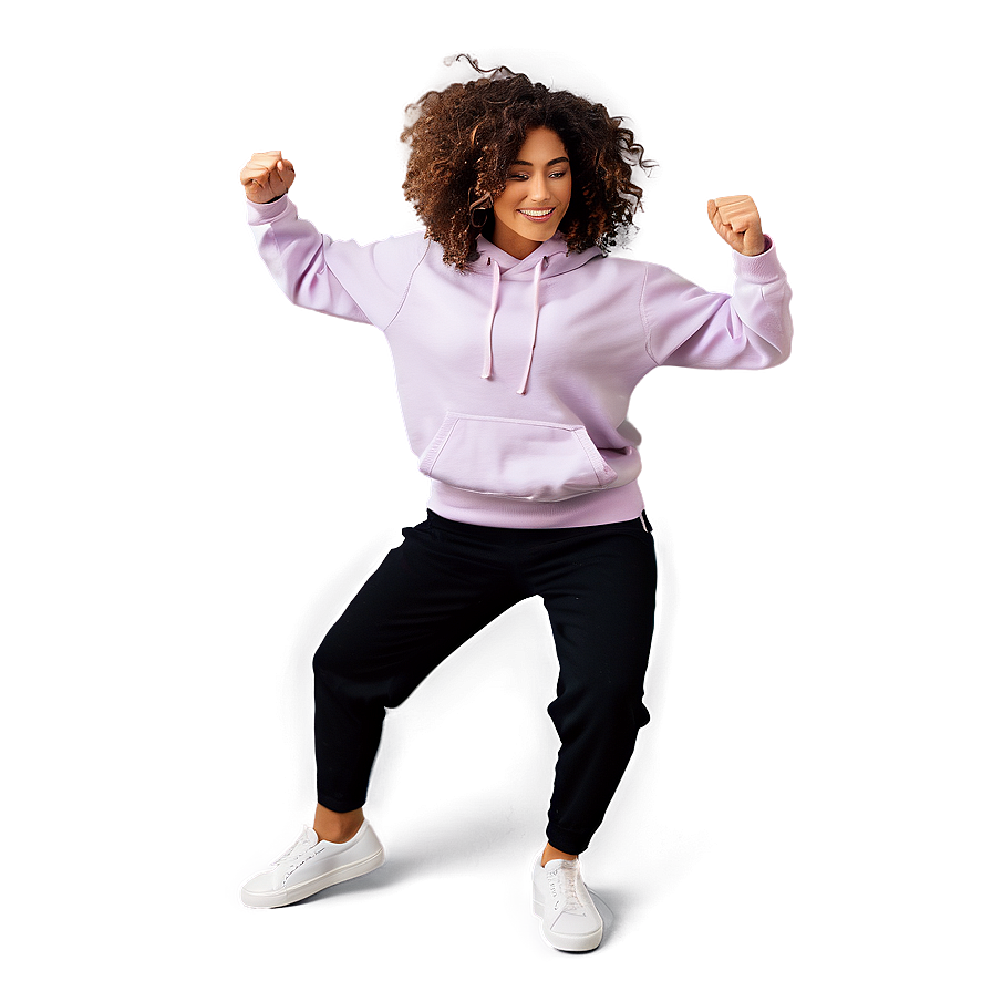 Curly Hair Dance Movement Png 83