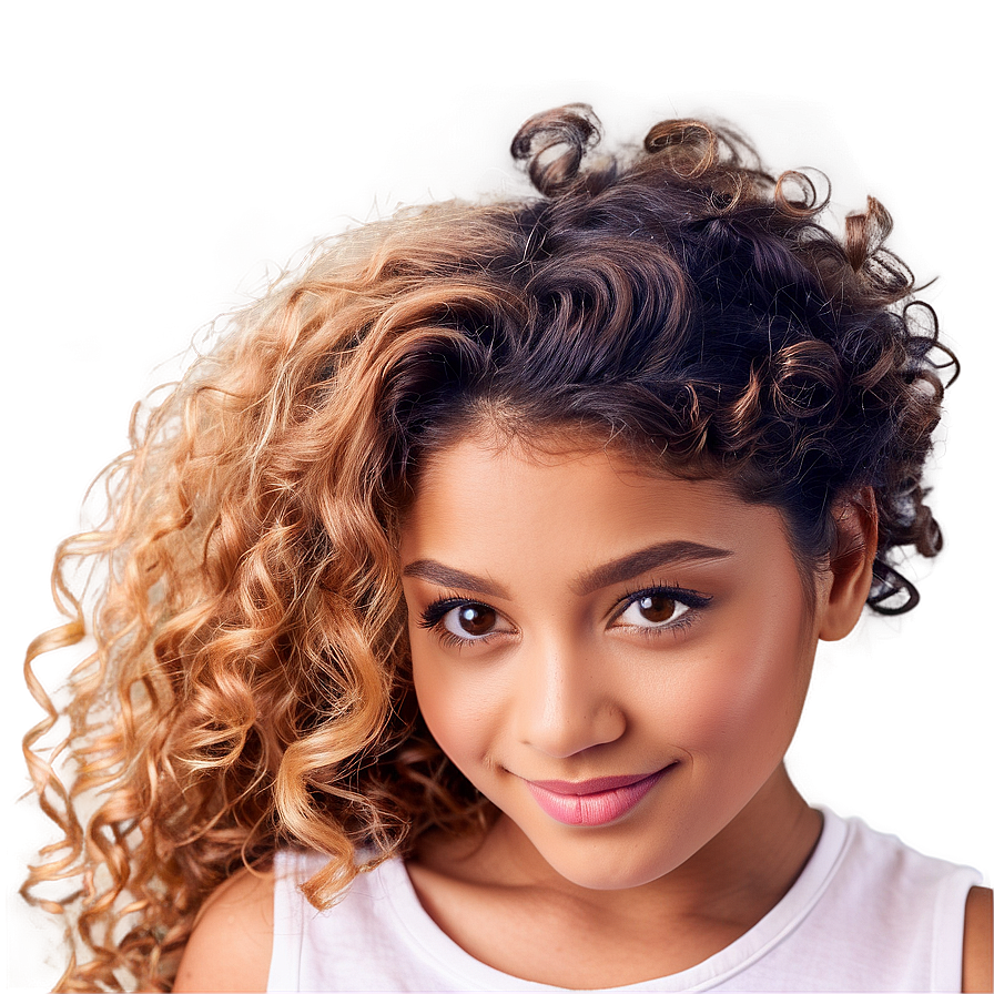 Curly Hair Frizz Control Png 05242024