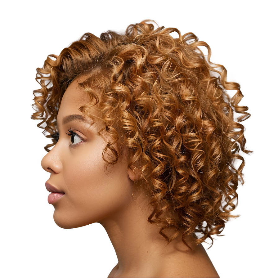 Curly Hair Texture Png Pff