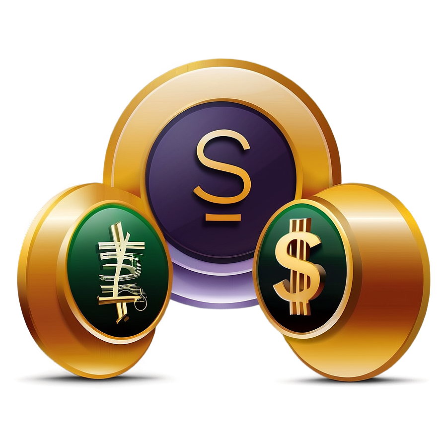 Currency Collection Icons Png 04302024