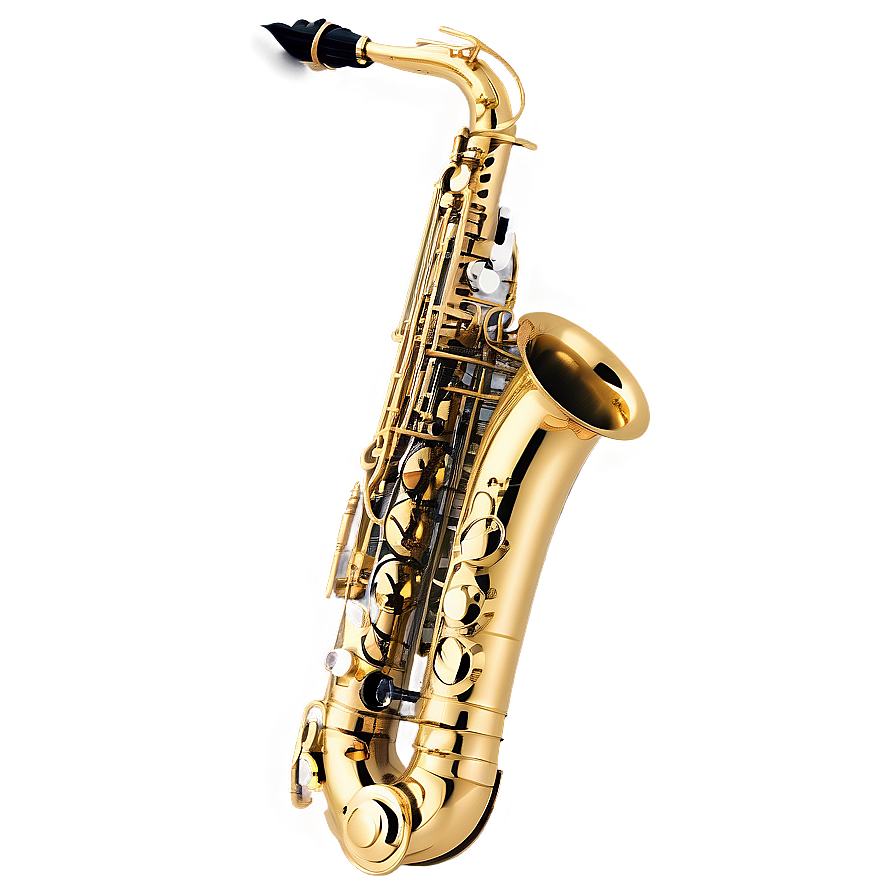 Curved Alto Saxophone Png Uiu46