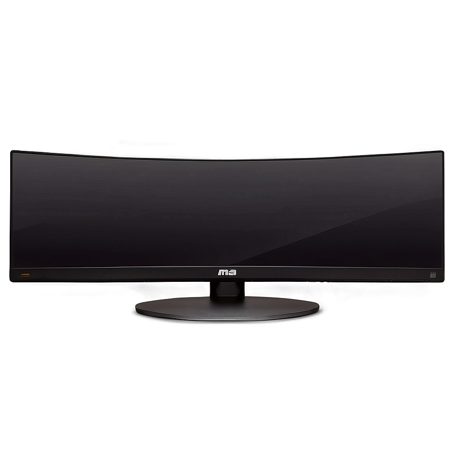 Curved Computer Monitor Png Thv