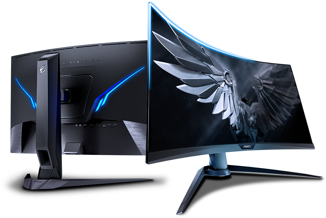 Aorus Cv27f Gaming Monitor, HD Png Download PNG with transparent background