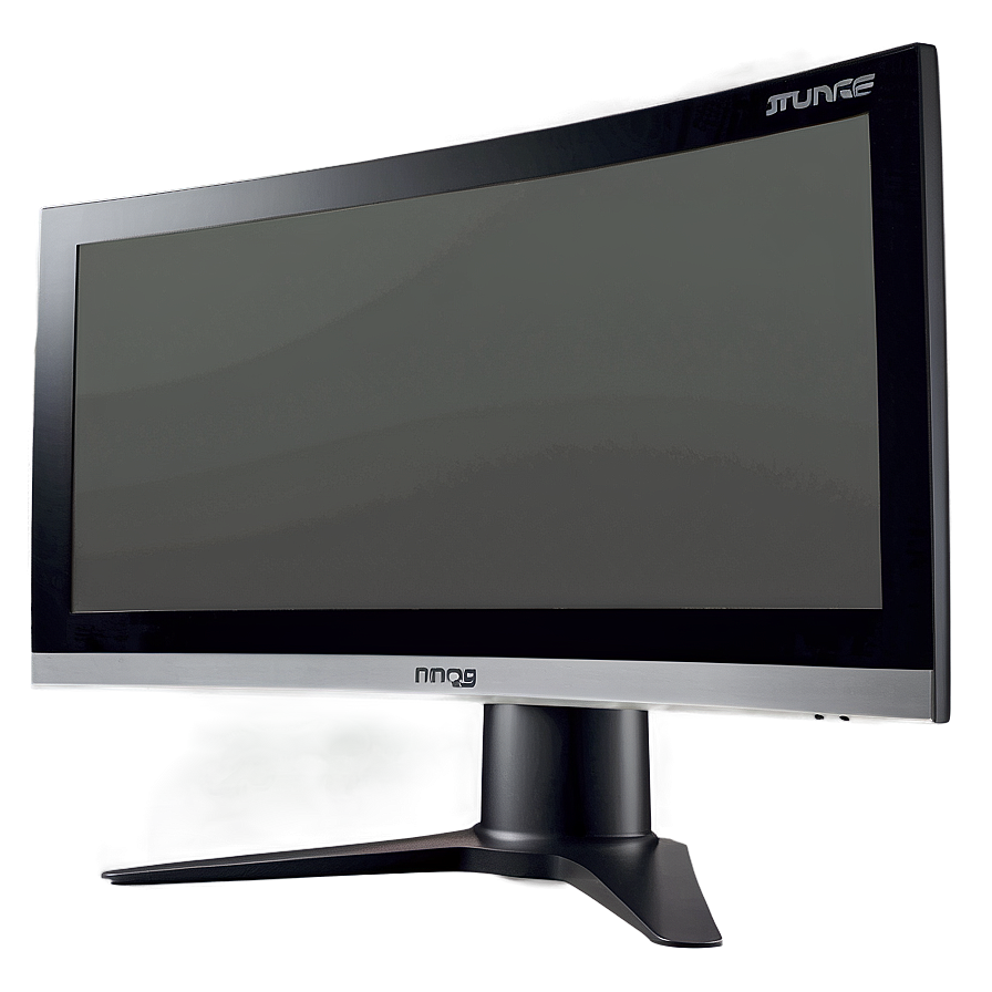 Curved Gaming Monitor PNG 06212024 PNG image with a transparent background, free high-resolution download