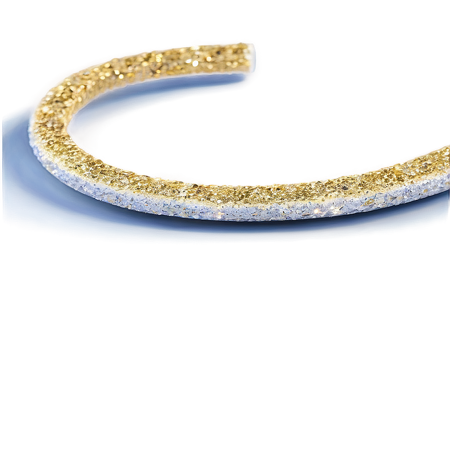 Curved Glitter Line Png Pqk