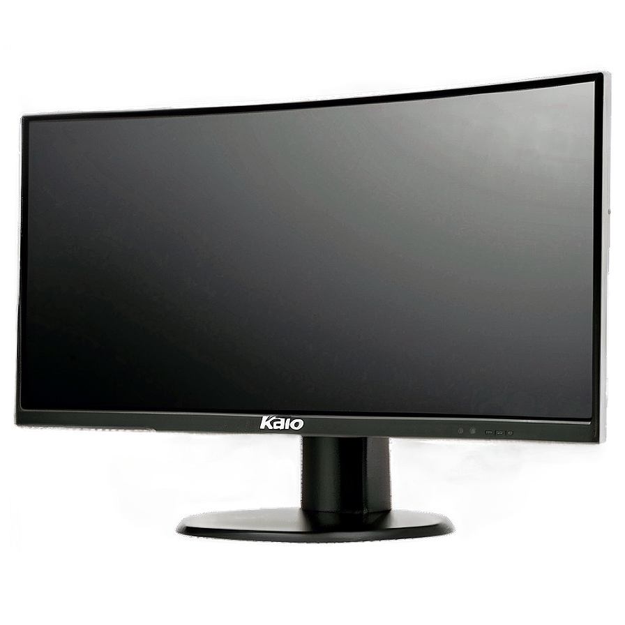 Curved Monitor Screen Png Kwg13