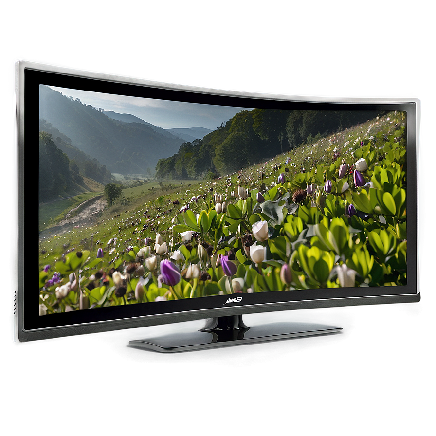 Curved Screen Tv Png Ovc40