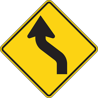 Curvy Road Sign